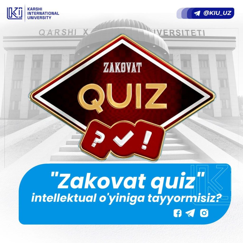 Intellektual salohiyatini sinovdan o’tkazish istagidagi talabalar uchun ajoyib imkoniyat. — фото 1