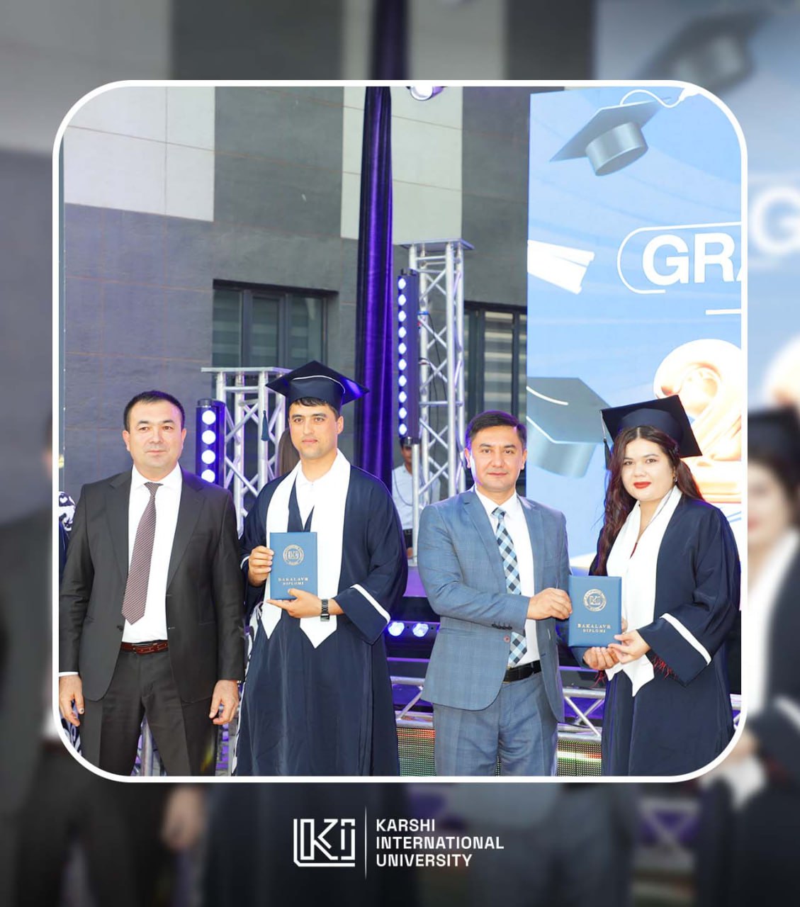 diplom topshirish marosimi KIU 2025